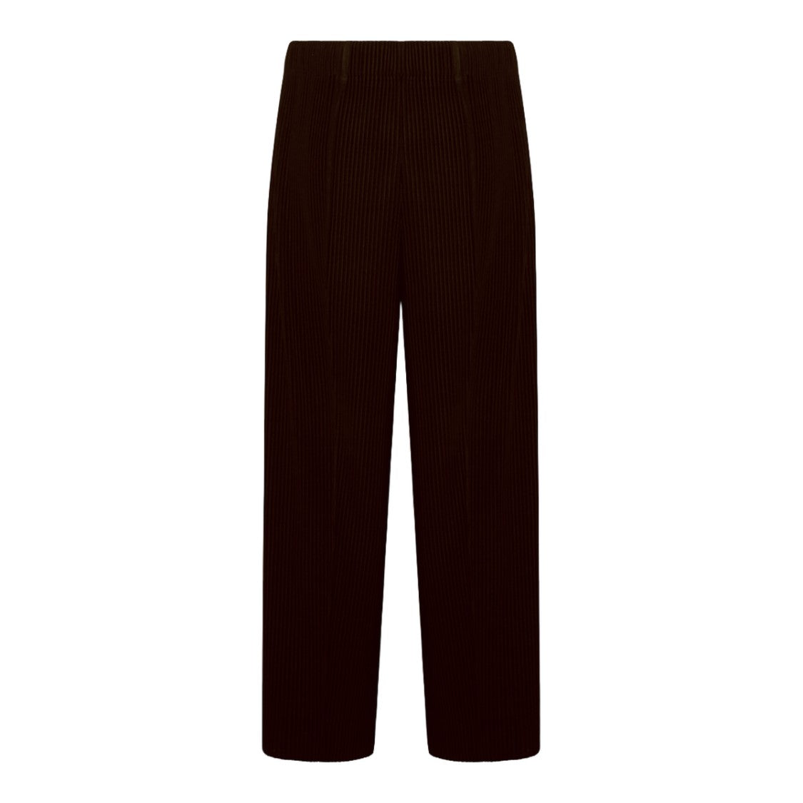 Homme Plissé Issey Miyake Straight-Leg Trousers With Pleated Texture