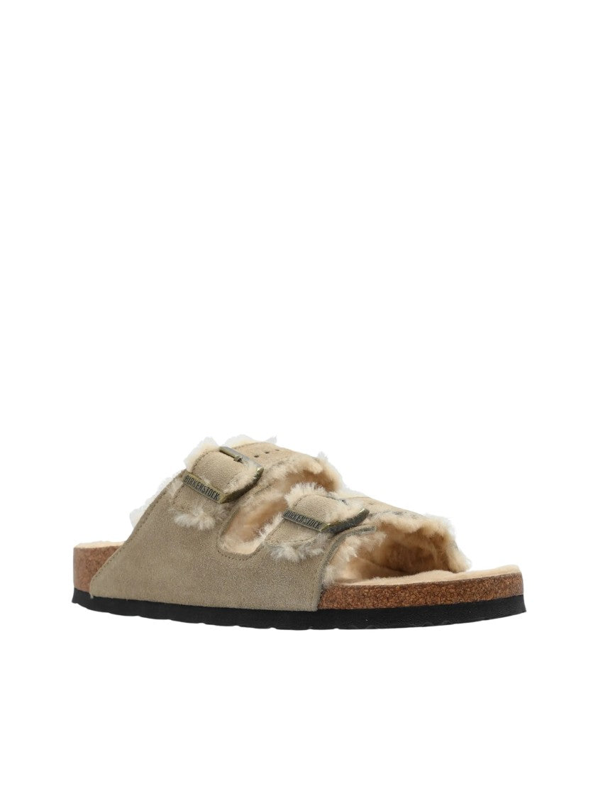 Birkenstock Arizona Taupe Suede Sandals