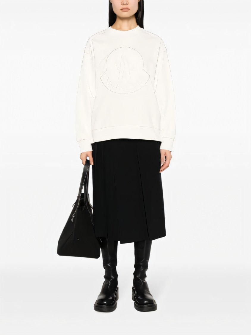 Moncler Long-Sleeve Relaxed Fit Top