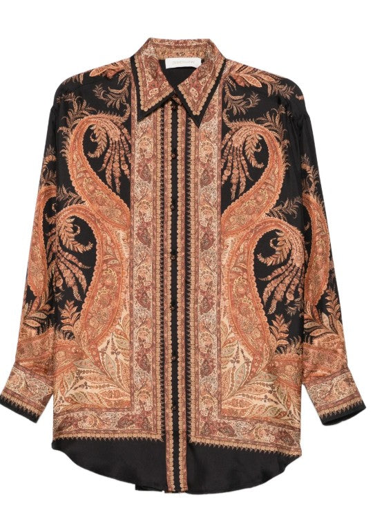 Zimmermann Tailored Neutral Shirts With Classic