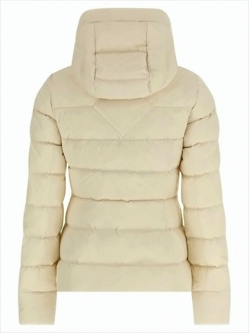 Canada Goose Quilted Down Coat With Hood And Fitted Silhouette