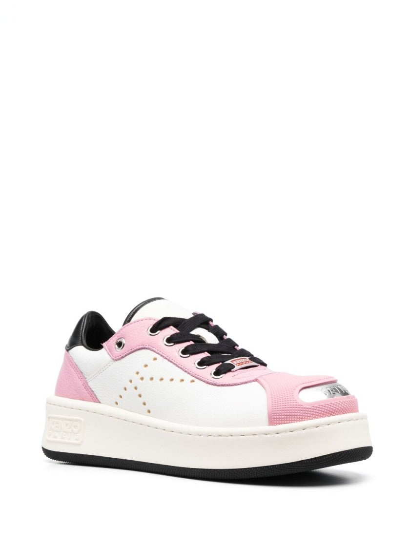 Kenzo Contrasting Toecap Low-Top Sneakers