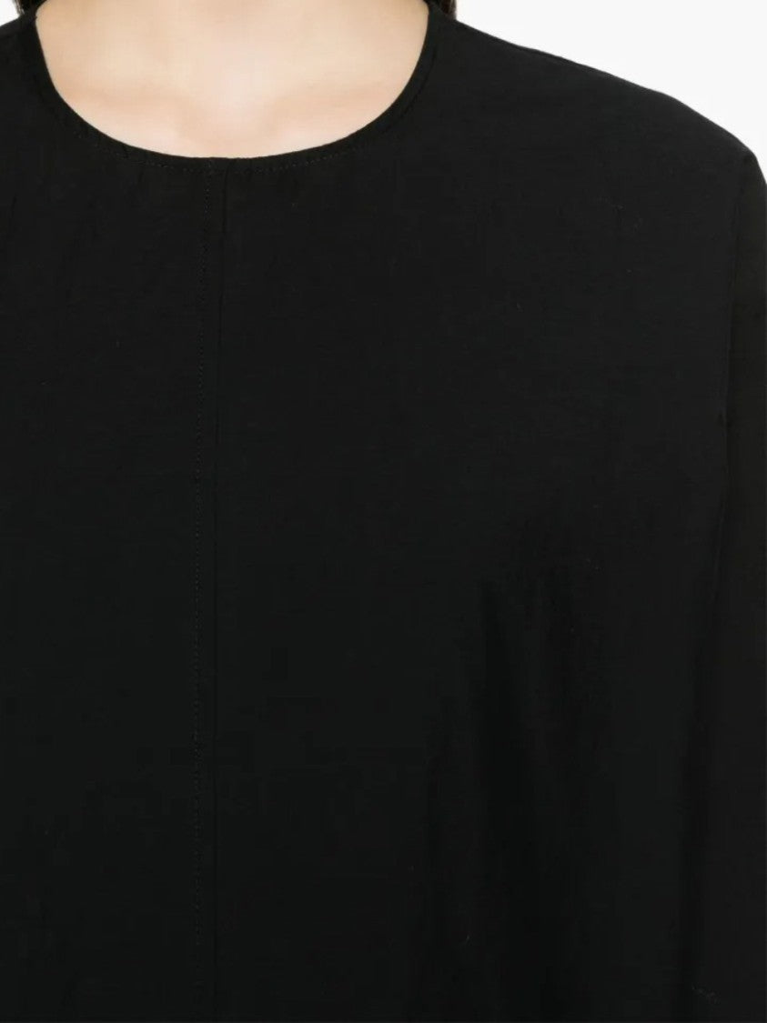 Totême Long-Sleeved Top With Curved Hem
