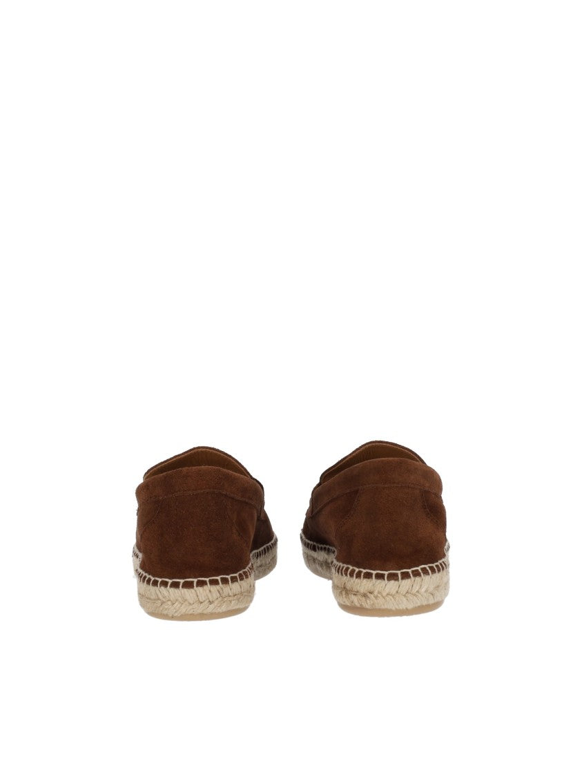 Abarca Soft Cowhide Leather Slip On Moccasins