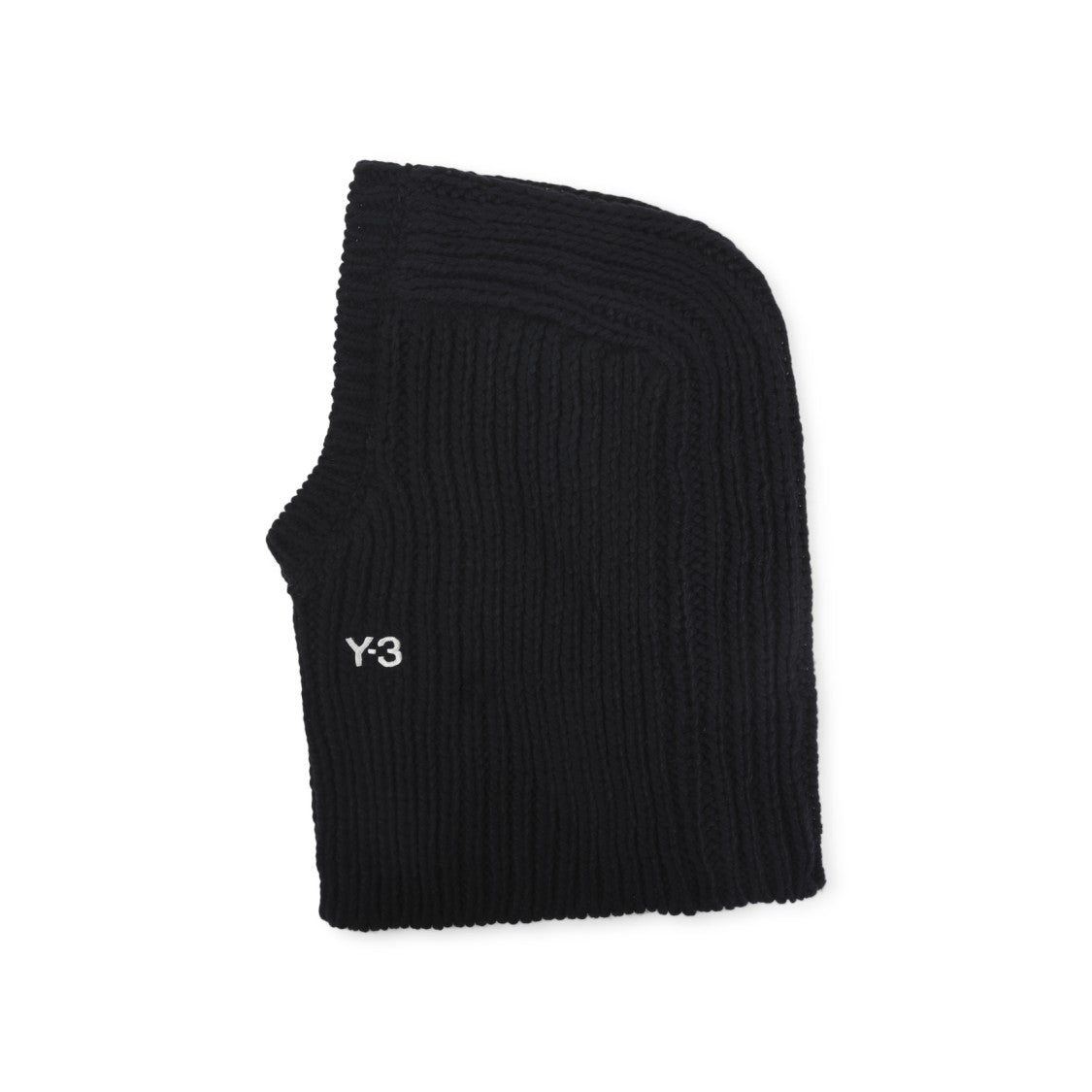 Y-3 Ribbed Knit Black Hat