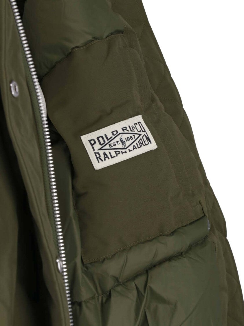Polo Ralph Lauren Teddy Collar Cropped Down Jacket
