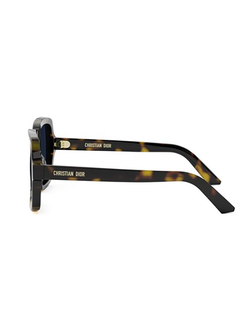 Dior Bold Tortoiseshell Square Frame Dior Sunglasses