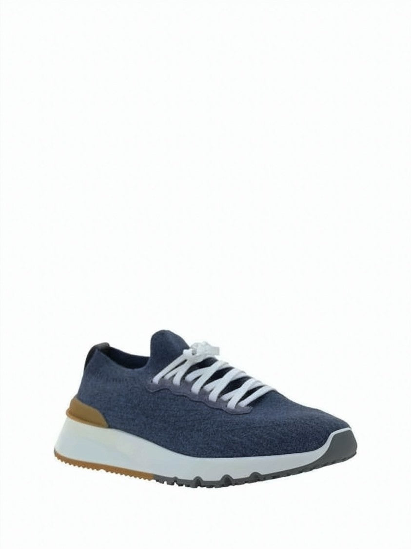 Brunello Cucinelli Brunello Cucinelli Low-Profile Knitted Sneakers