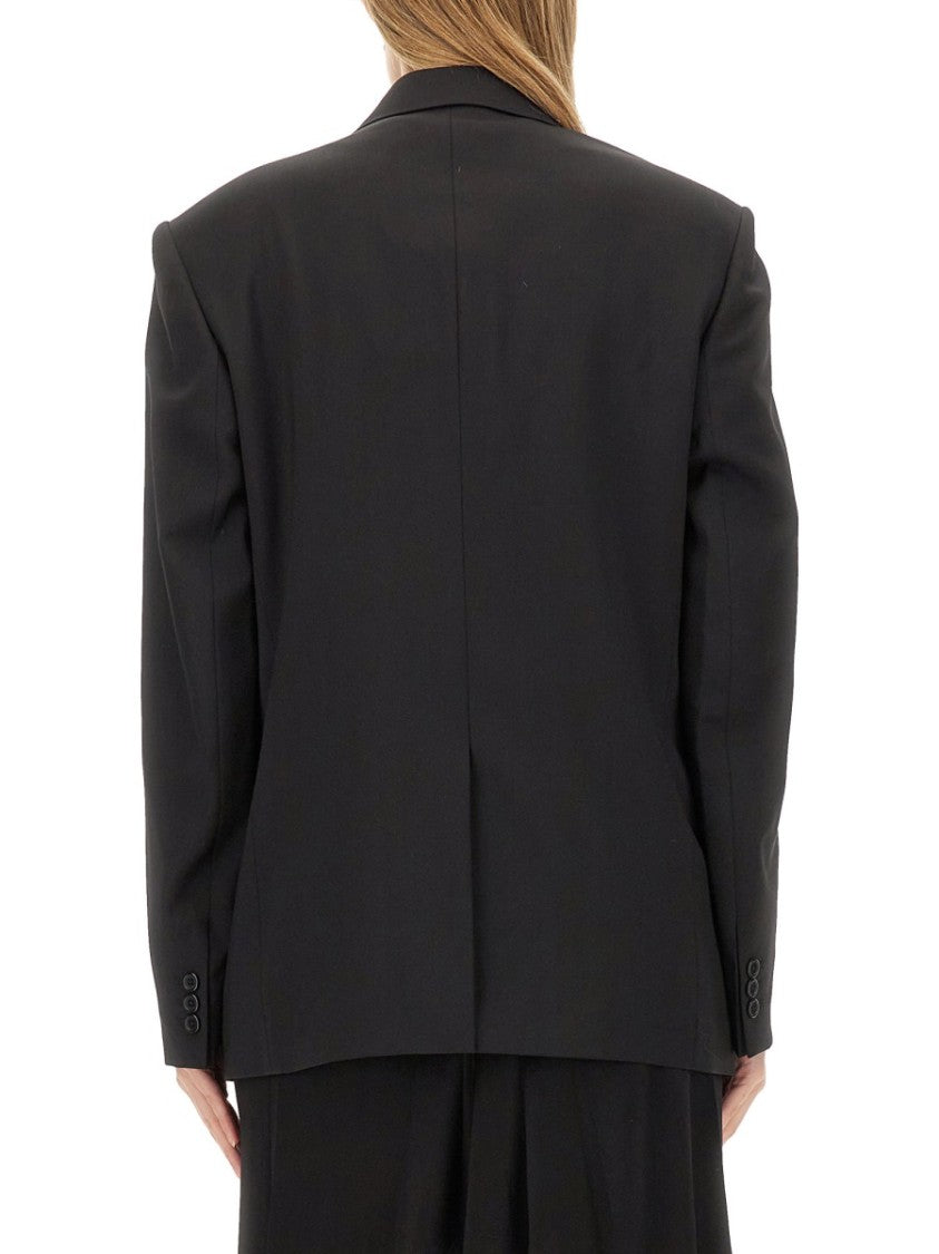 Helmut Lang Oversize Fit Double-Breasted Jacket