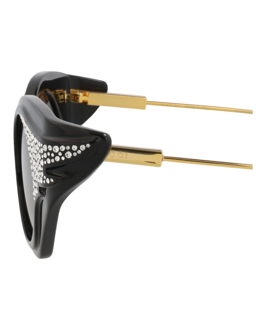 Gucci Cat Eye-Frame Recycled Acetate Sunglasses