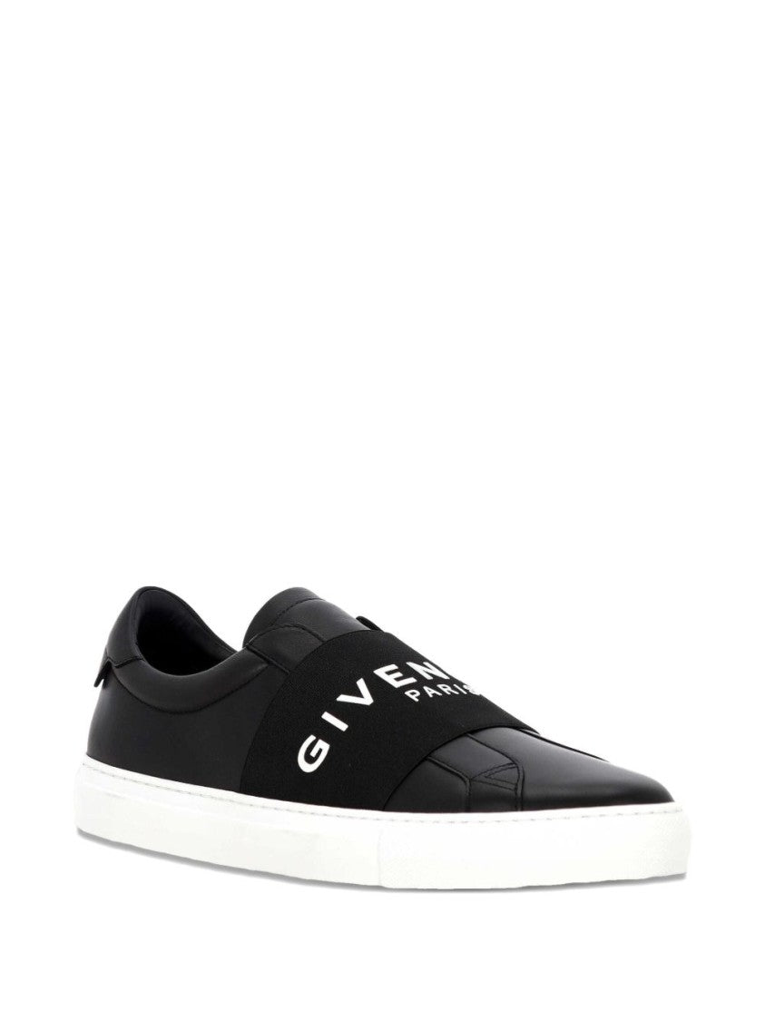 Givenchy Black Sneakers With Elastic Band And White Sole