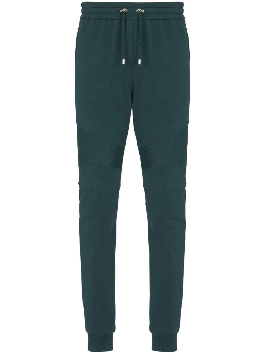 Balmain Ribbed Flock Sweatpant
