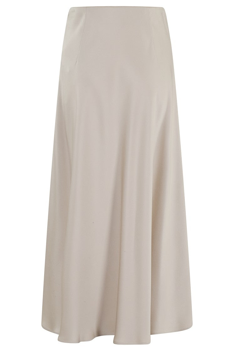 Herno Chantilly Midi Skirt With Elasticized Waistband