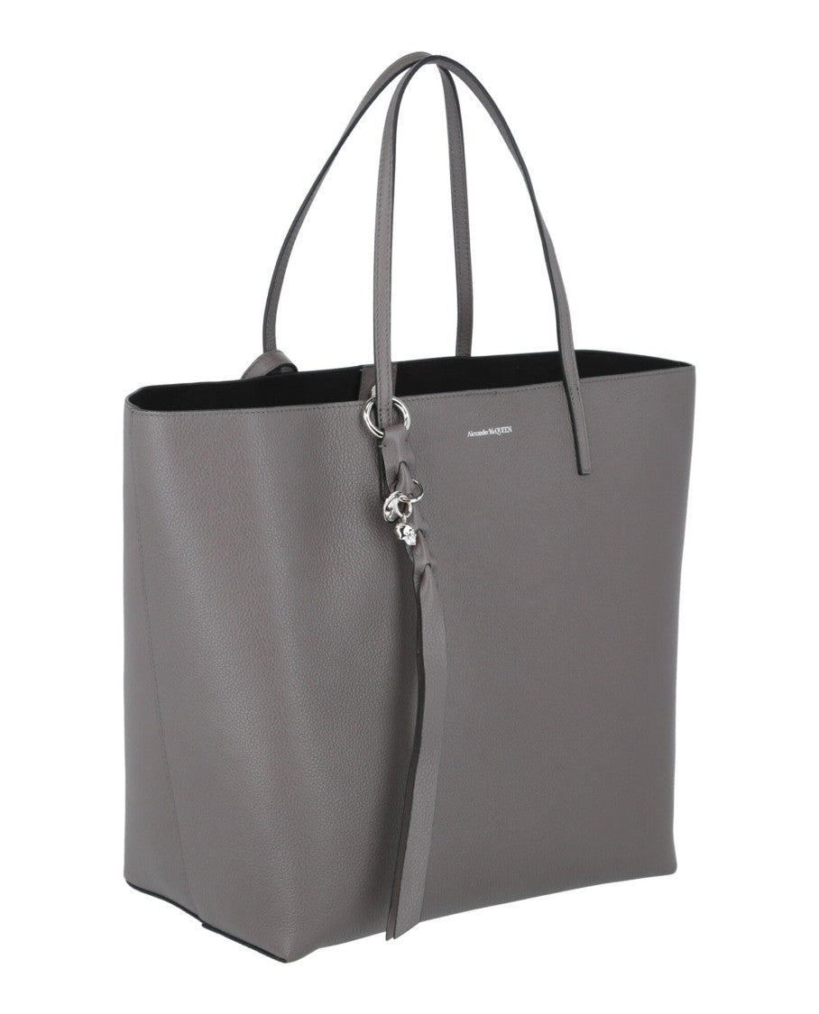 Alexander Mcqueen Large Skull Leather Shopper