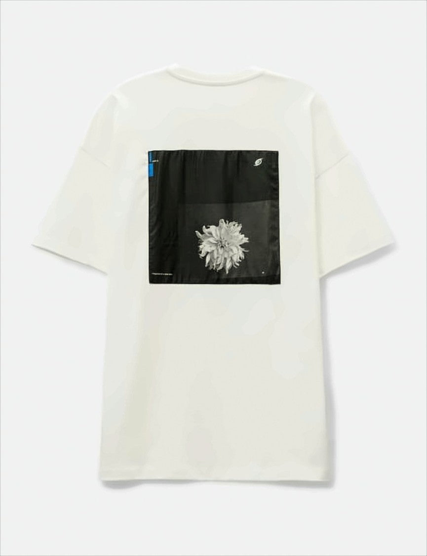 Oamc Monochrome Graphic Short-Sleeve T-Shirt With Subtle Logo