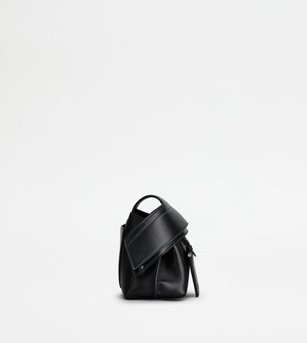 Tod's Black Wav Pouch Mini Bag
