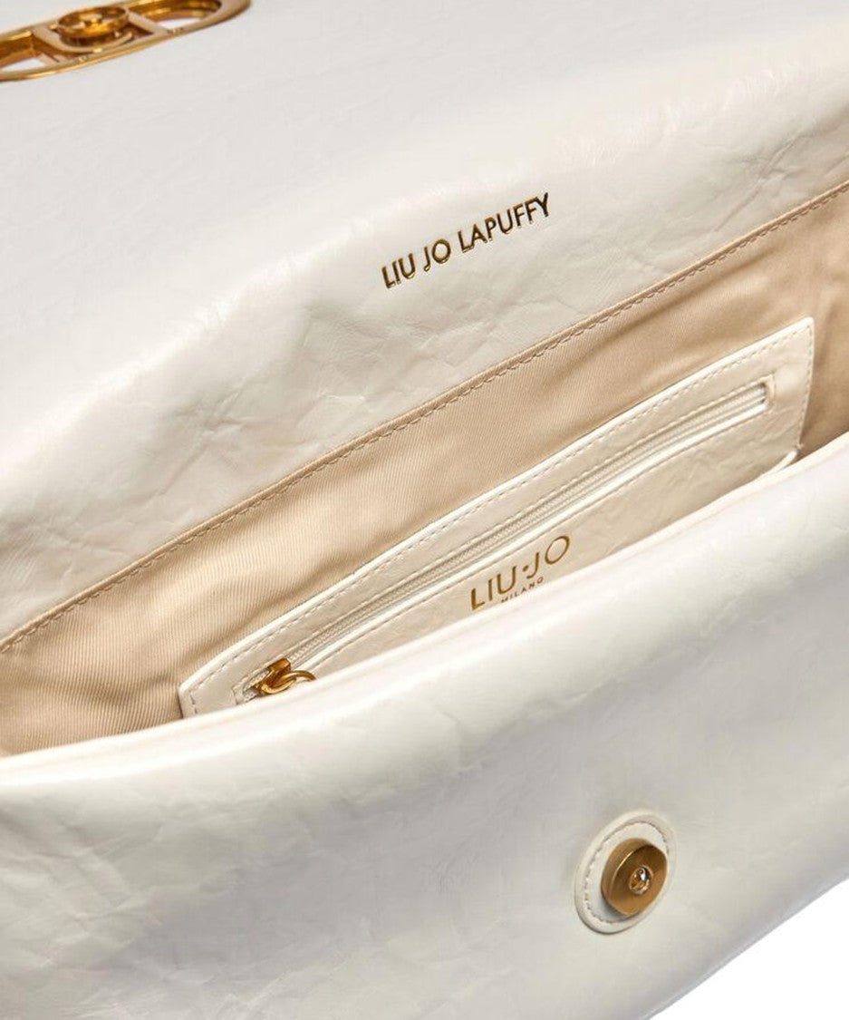 Liu Jo Snakeskin 'Lapuffy' Handbag