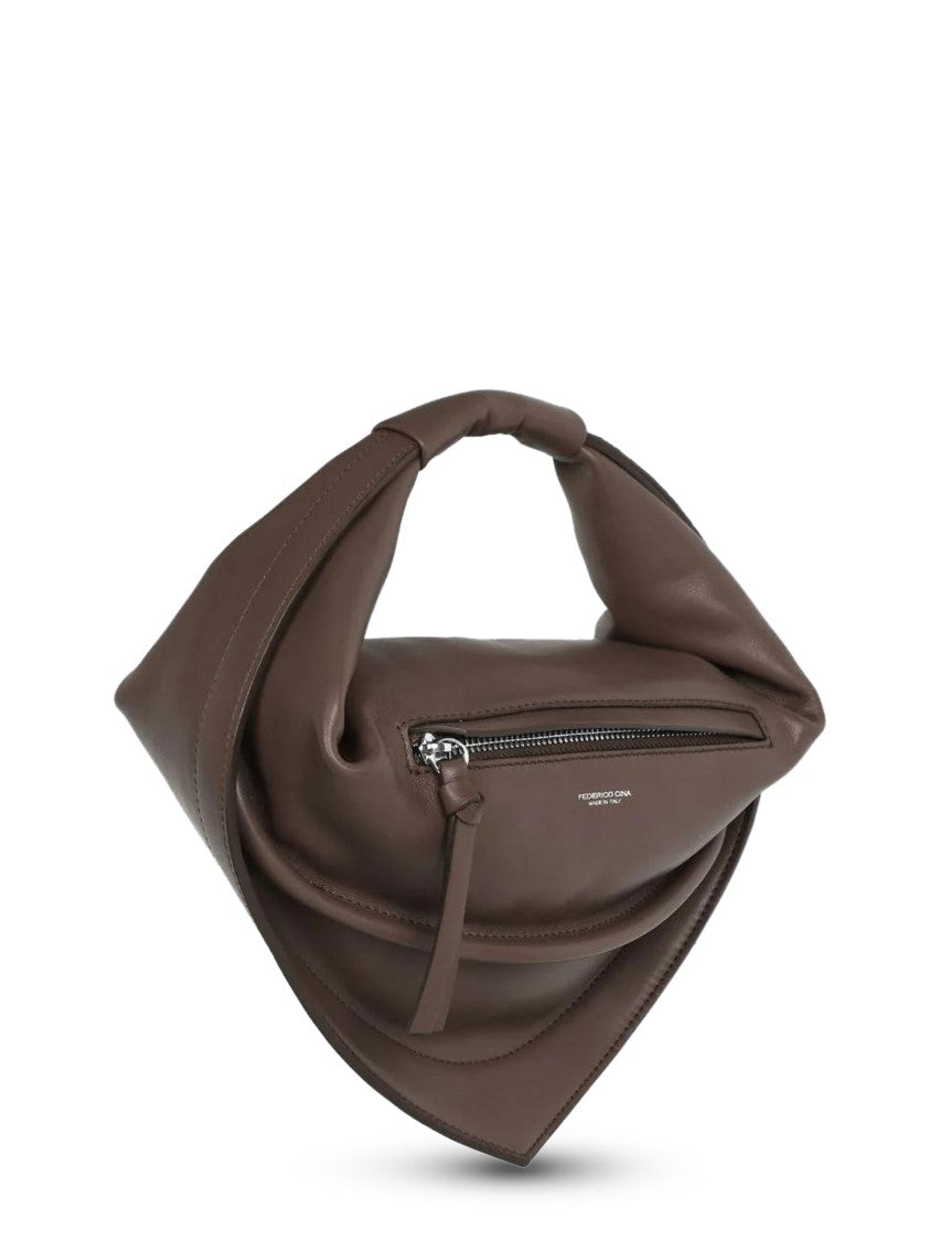 Federico Cina Midi Tortellino Bag With Distinctive Silhouette