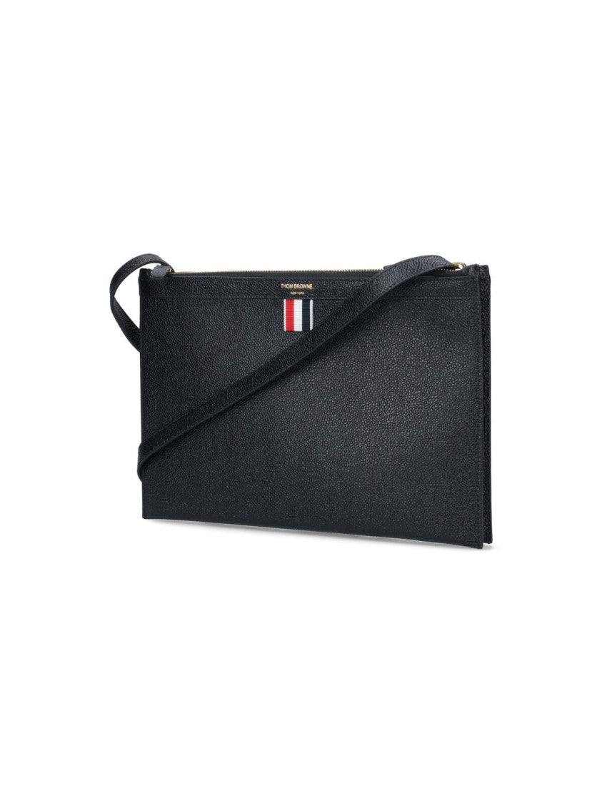 Thom Browne "Pouch" Shoulder Bag – Black