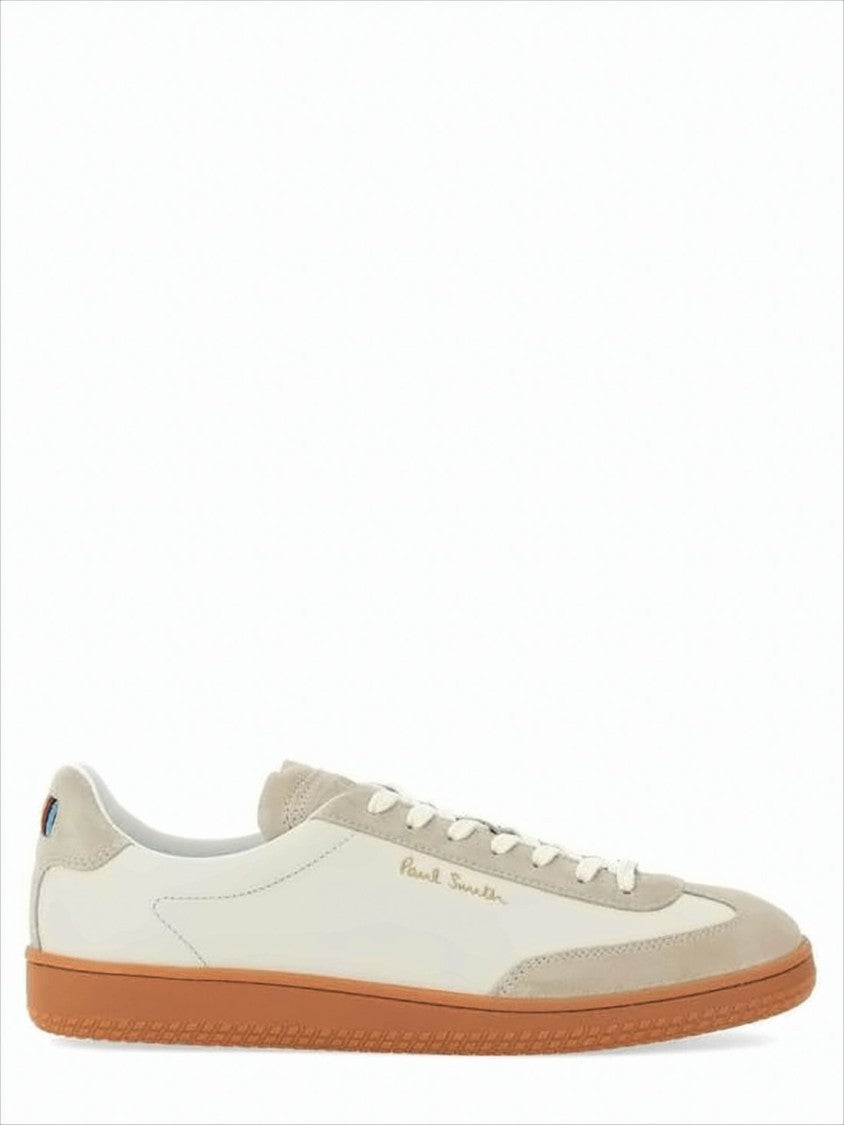 Paul Smith Low-Top Sneakers With Suede Overlays And Multicolor Stripes
