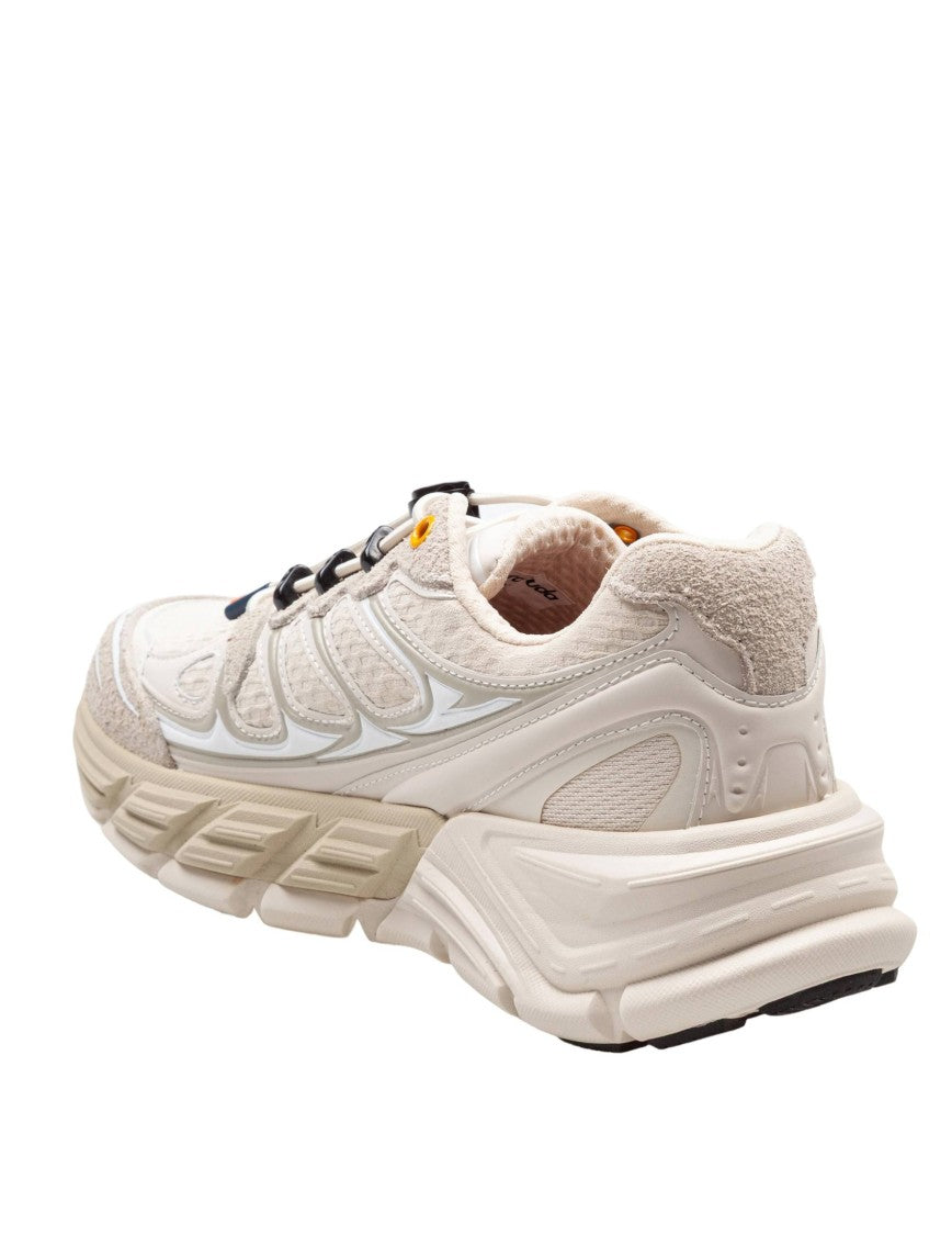 Barracuda Round-One Sneakers In Fabric And Suede