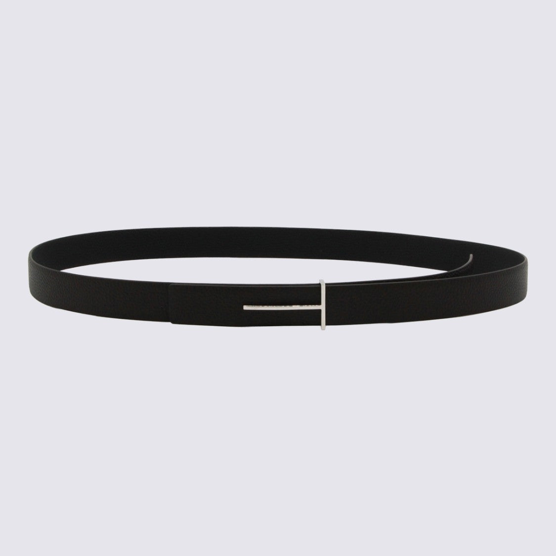 Tom Ford Brown Leather Reversible Belt