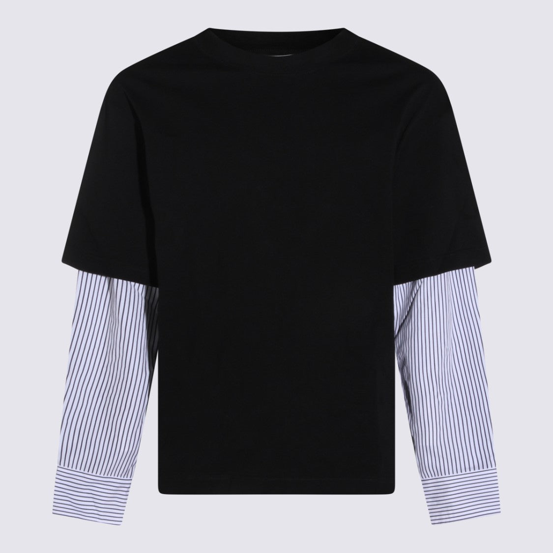 Jil Sander Black Cotton T-Shirt