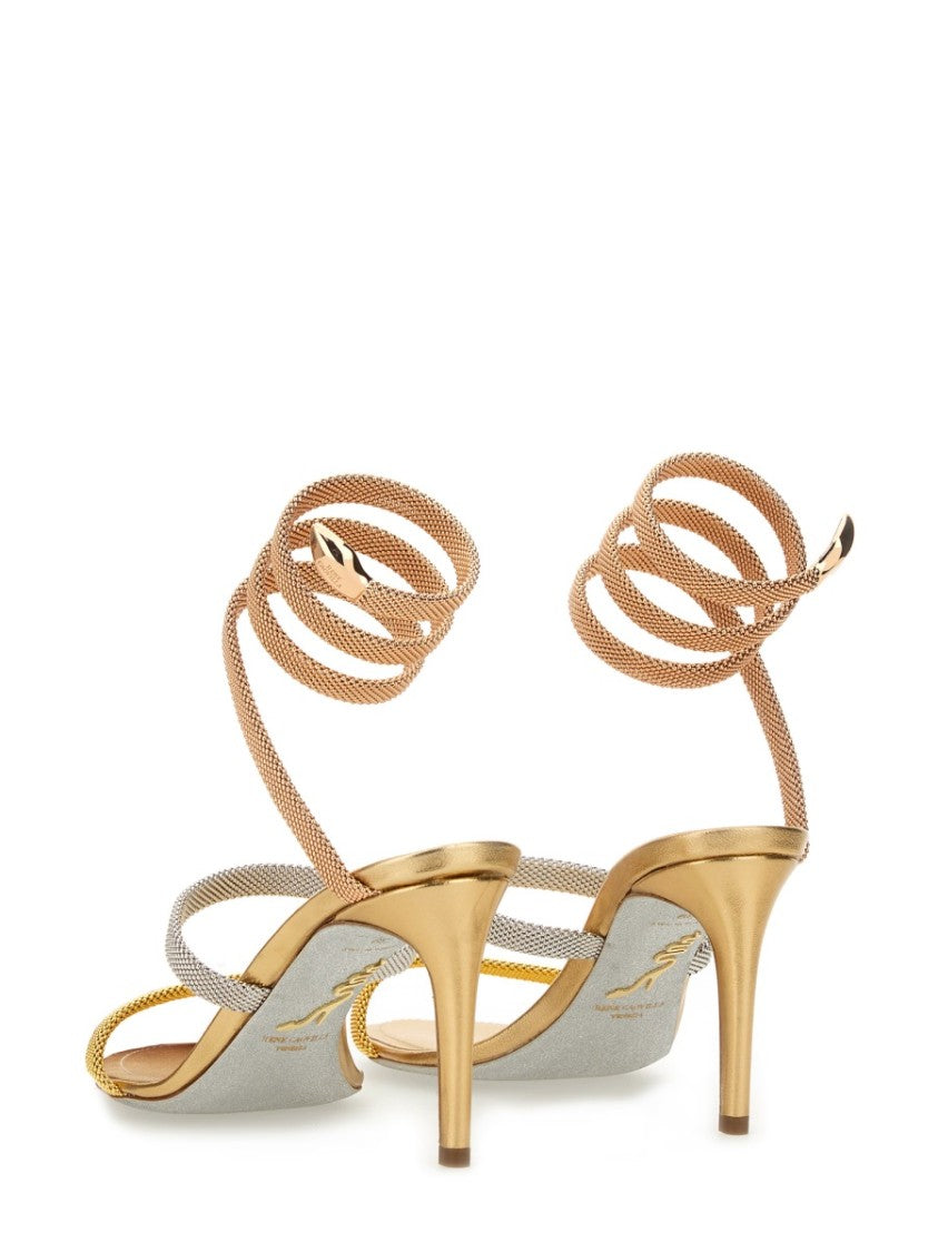 René Caovilla "Trigold Cleo" Sandal