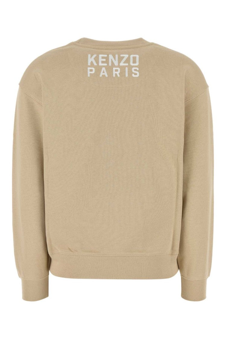 Kenzo Cappuccino Cotton Sweatshirt
