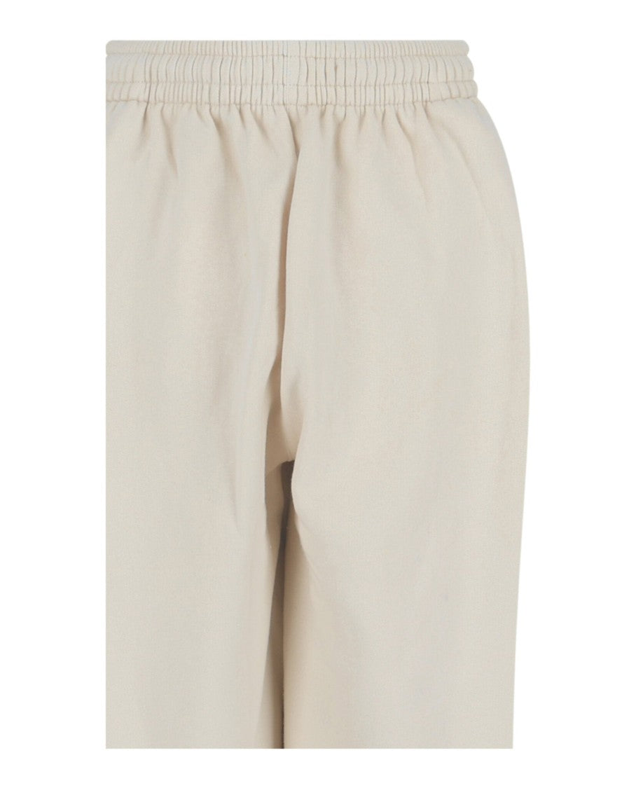 Balenciaga High-Rise Tapered Sweatpants With Drawstring And Zip Vents