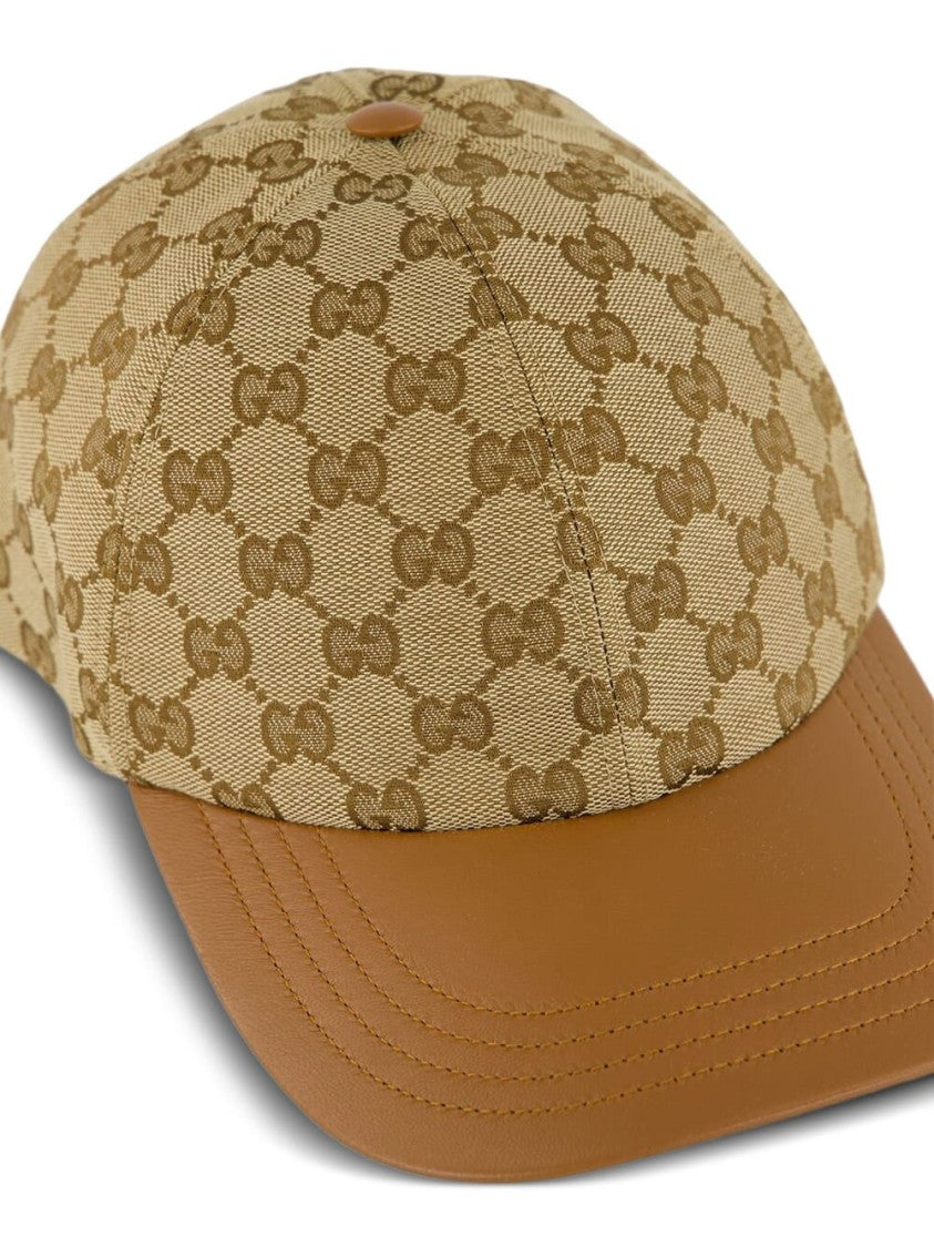Gucci Structured Cap With Interlocking Design