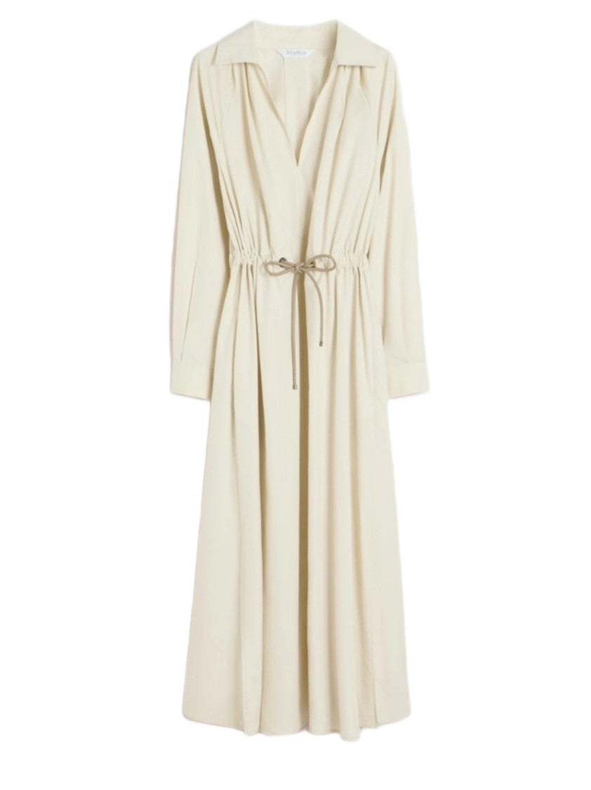 Max Mara Cotton Poplin Polo Collar Dress