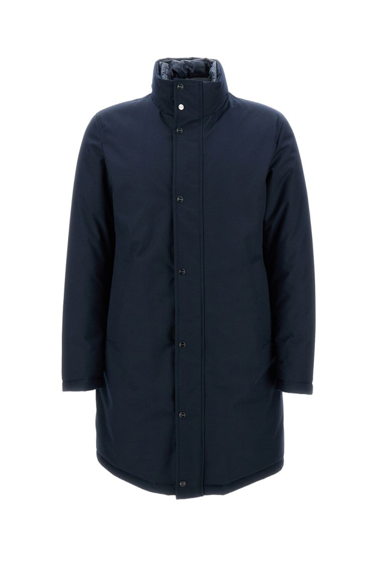 Herno Coat In New Business Fabric