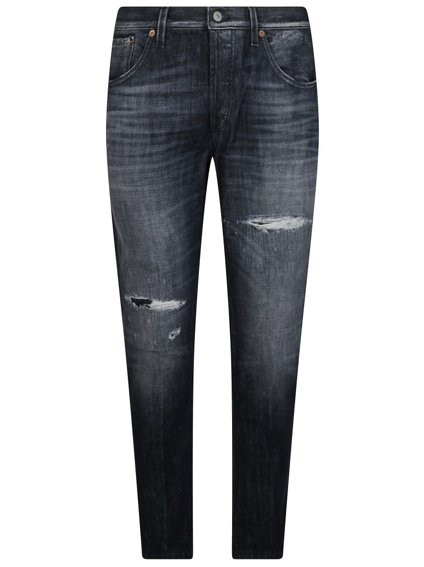 Dondup Brighton Slim-Fit Five-Pocket Denim Jeans