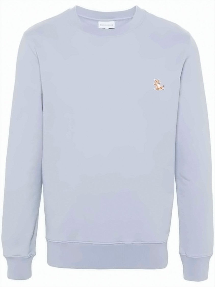 Maison Kitsuné Long-Sleeve Crew Neck Sweatshirt