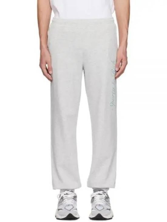 Sporty And Rich Relaxed Fit Track Pants With Elastic Waistband And Subtle Branding