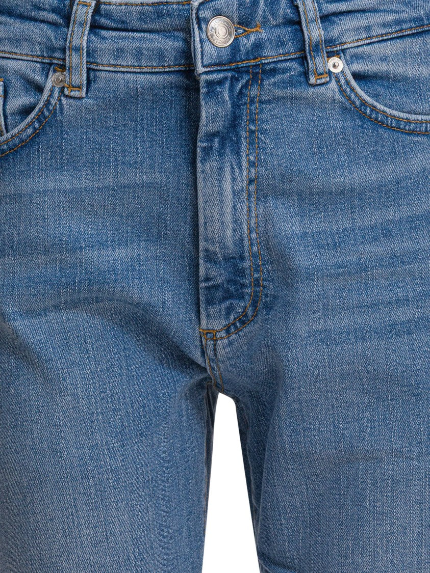 Max Mara Classic Blue Mid-Rise Jeans