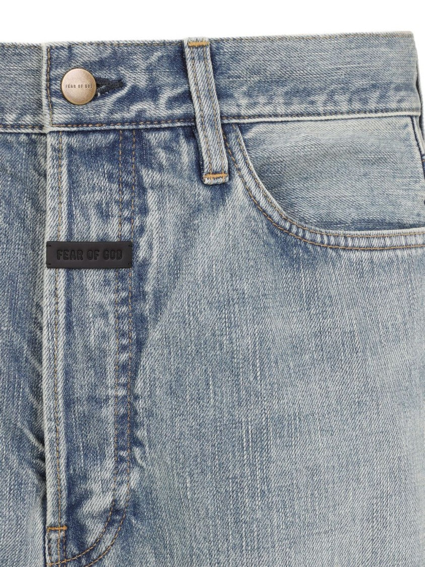Fear Of God Relaxed-Fit Denim Jeans With Five-Pocket Design