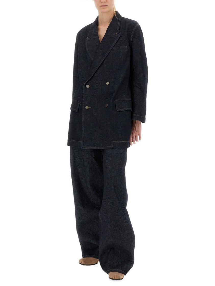 Uma Wang Denim "Ball" Pants