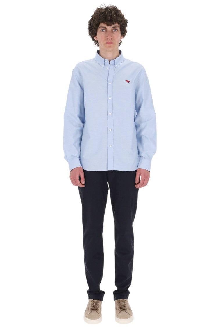Maison Kitsuné Red Fox Oxford Button-Down Shirt