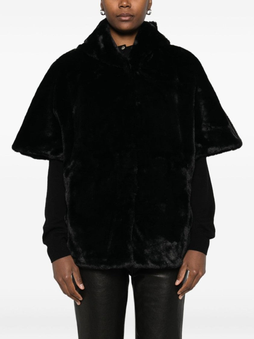 Blugirl Boxy Short-Sleeved Quilted Jacket With Plush Lining