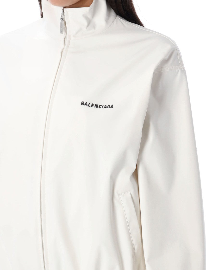 Balenciaga Contemporary Track Jacket With Stand-Up Collar