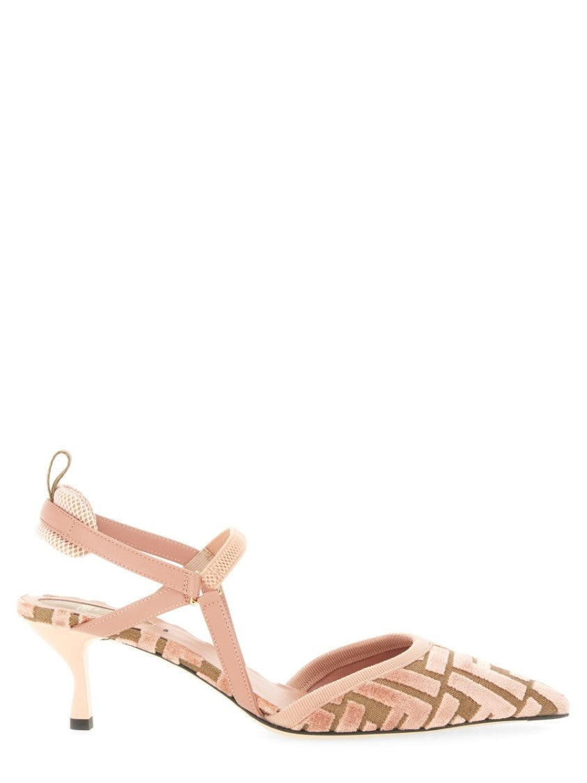 Fendi "Hummingbird Lite" Slingback Shoe
