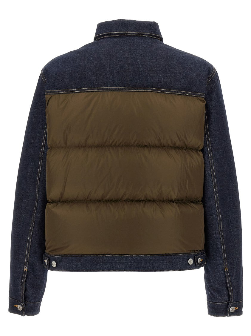 Dsquared2 Hybrid Puffer-Jeans Jacket