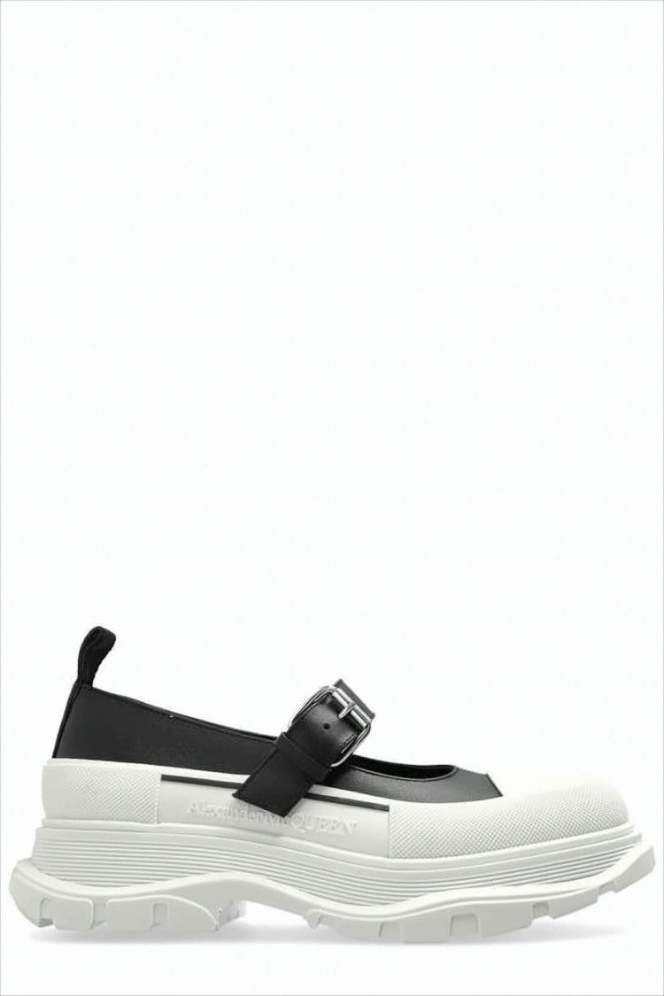 Alexander Mcqueen Mary Jane Style Sneakers With Adjustable Strap