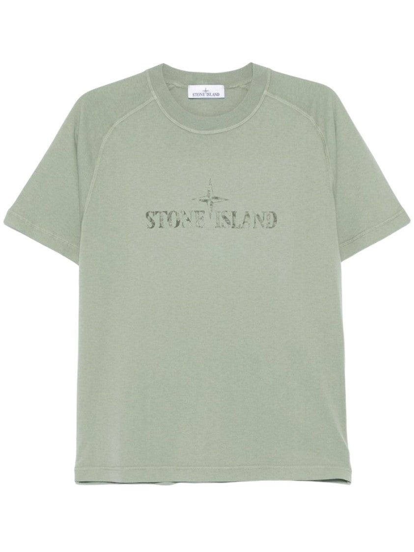 Stone Island Relaxed Fit Cotton T-Shirt