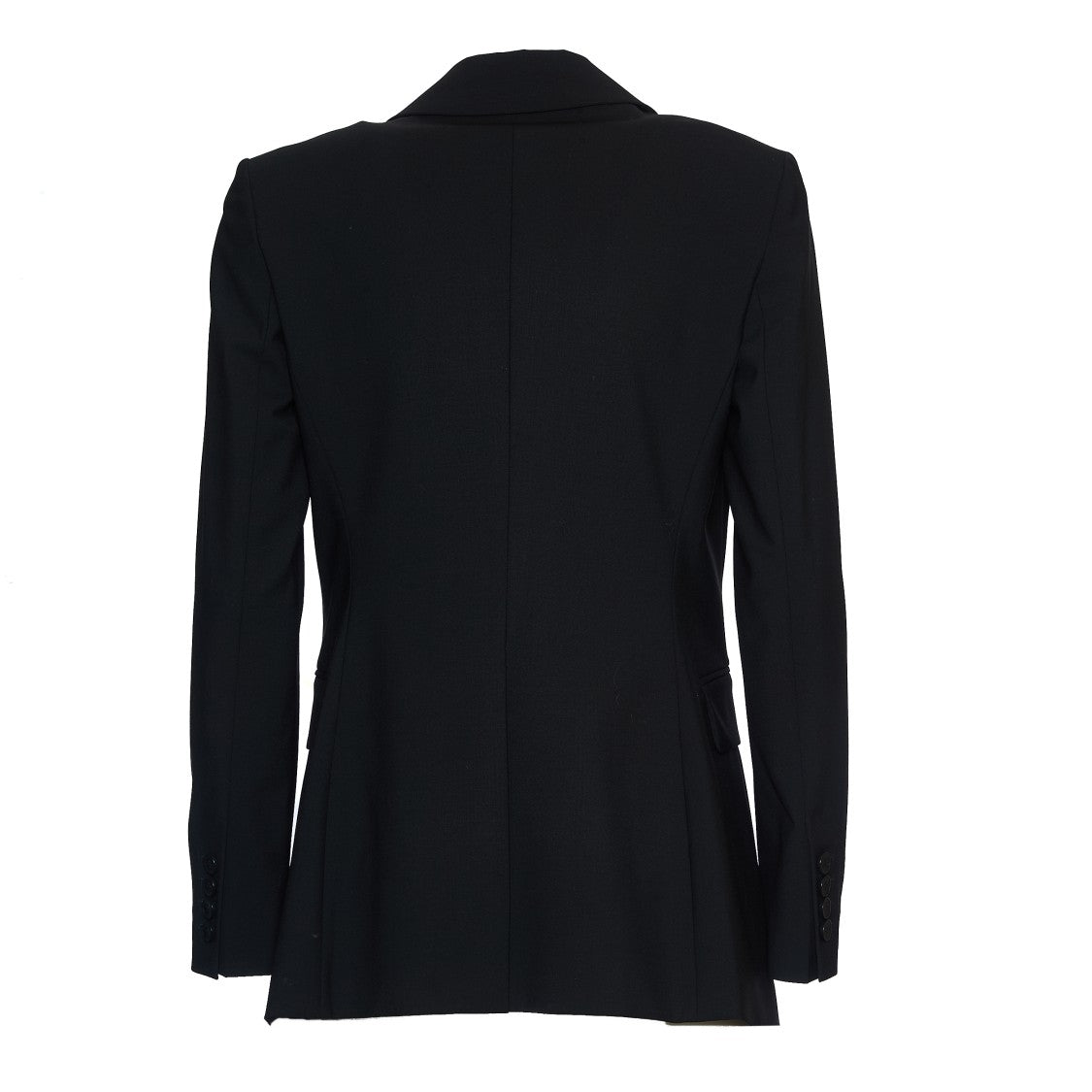 Theory Tailored Black Merino Wool Blazer