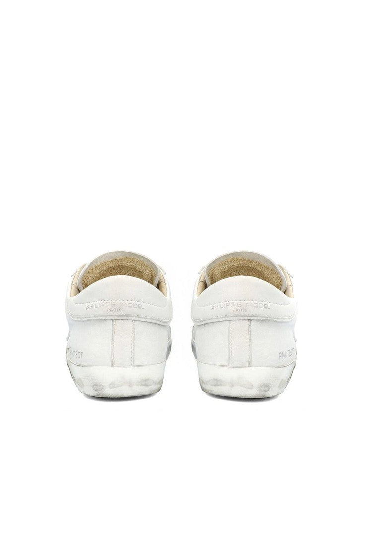 Philippe Model Low Prsx Total White Sneakers