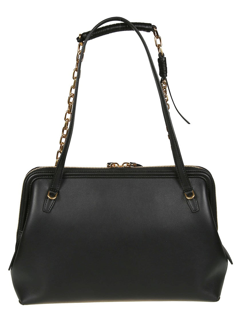 Etro Medium Doctor Calf Leather Shoulder Bag