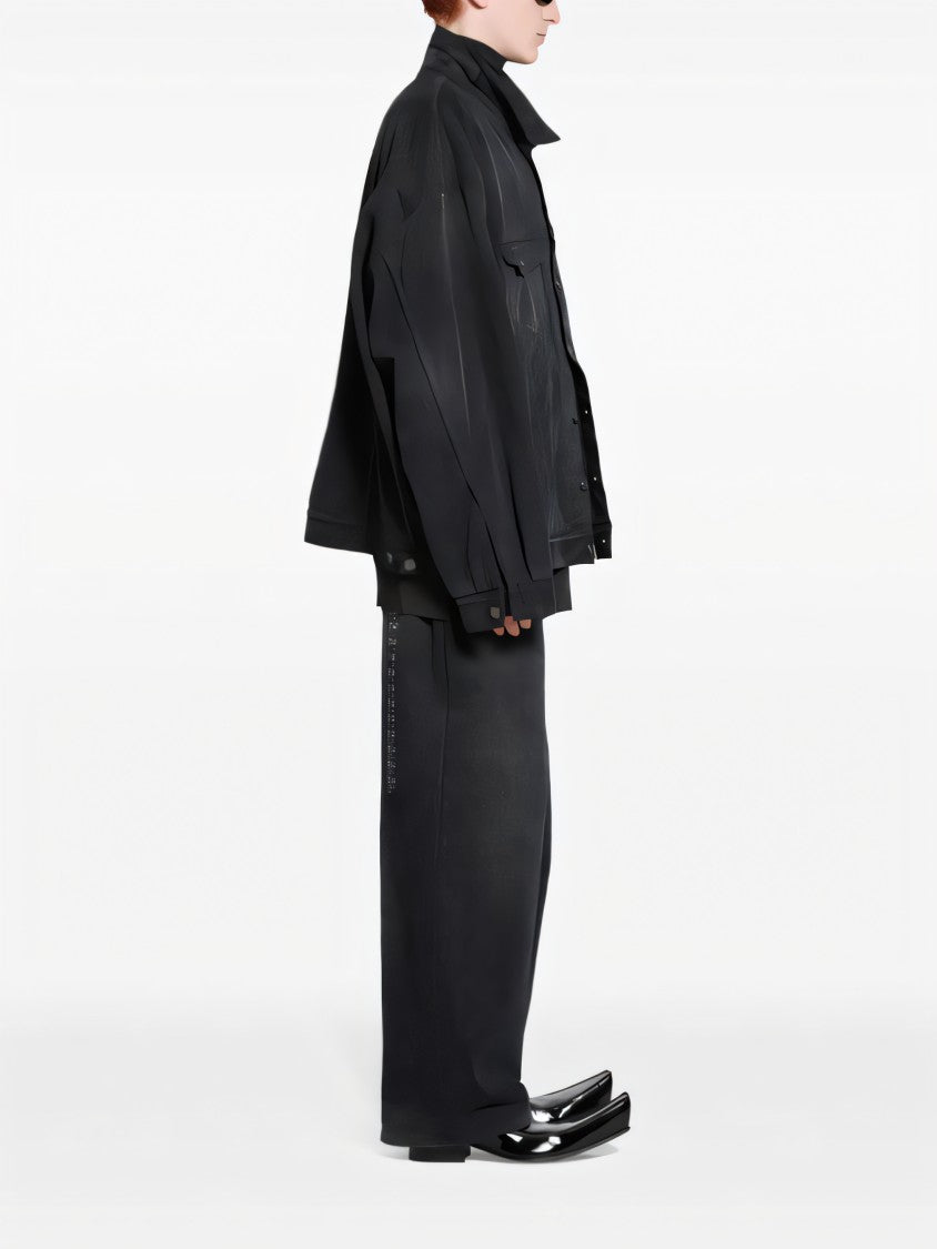 Balenciaga Black Denim Jacket